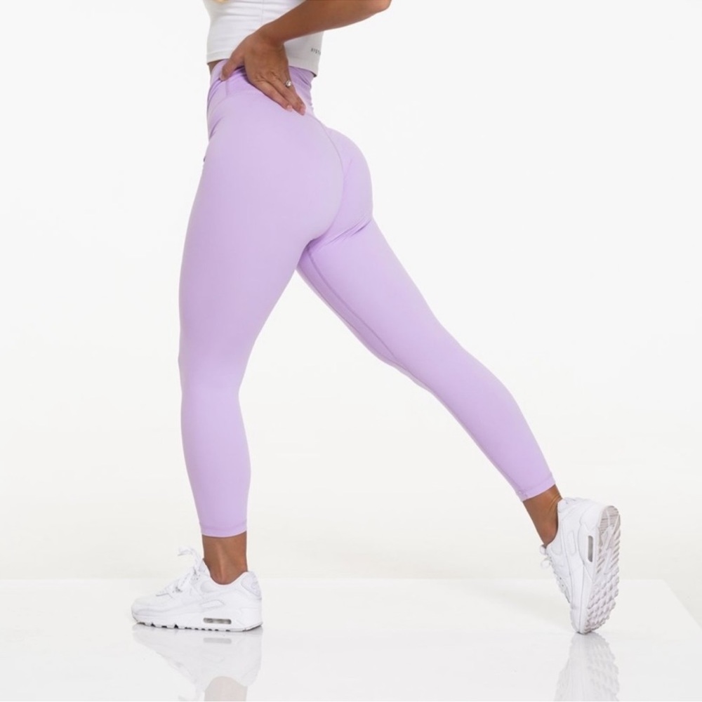 Purple NVGTN signature leggings XS
